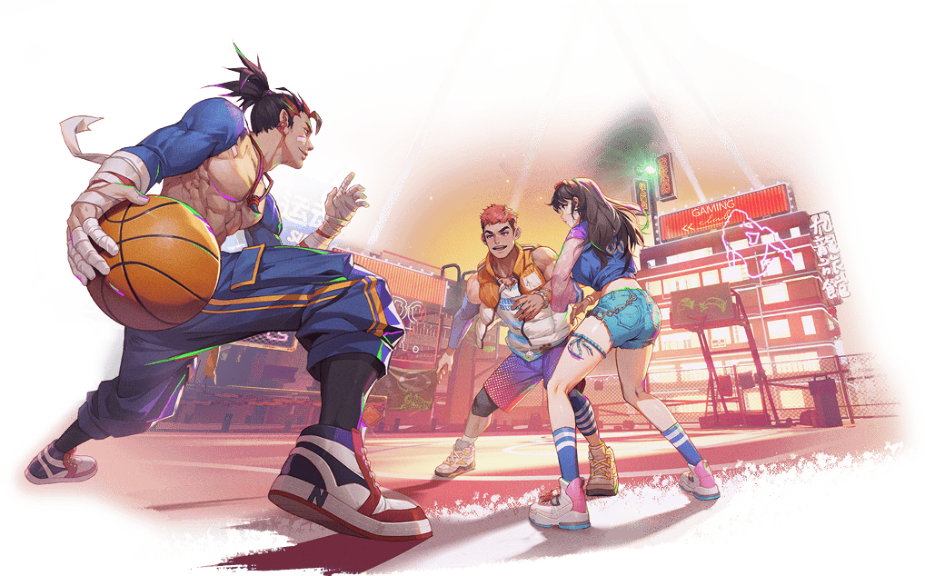 FreeDunk 球員立繪